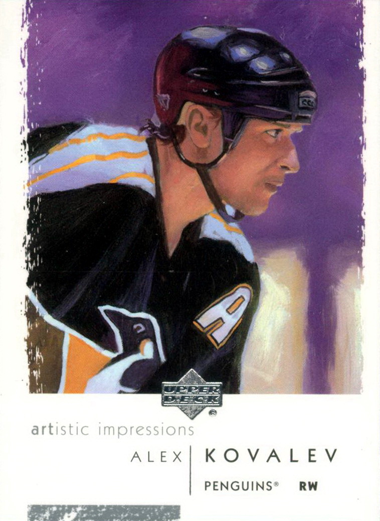 2002-03 UD Artistic Impressions Penguins Hockey Card #72 Mario Lemieux 
