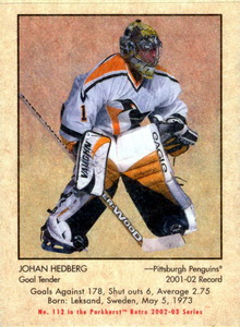 Johan Hedberg - 112