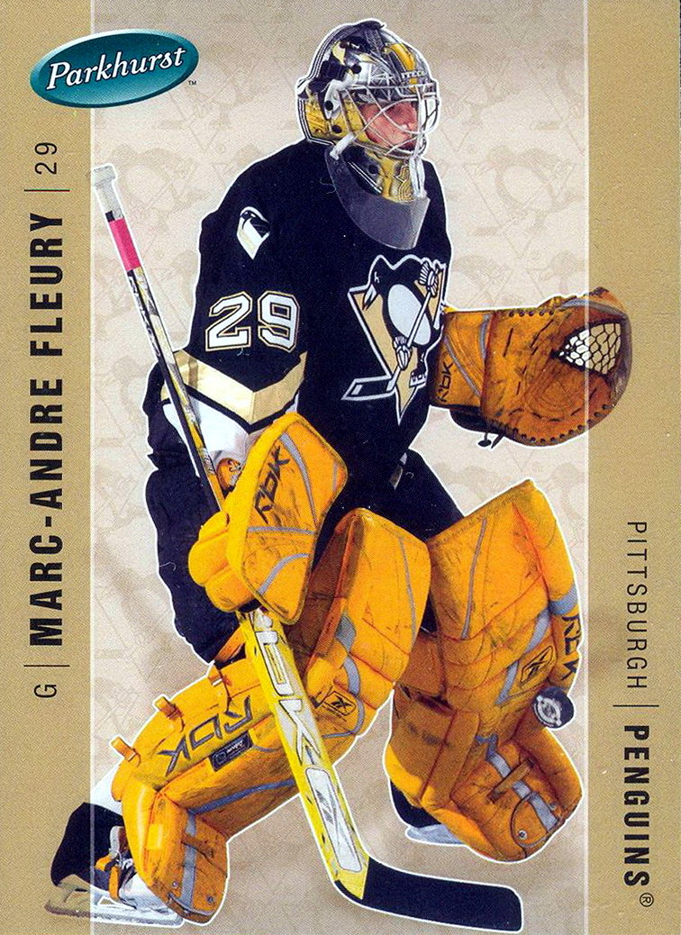 Marc-Andre Fleury and his infamous “Butter Pads” : r/penguins