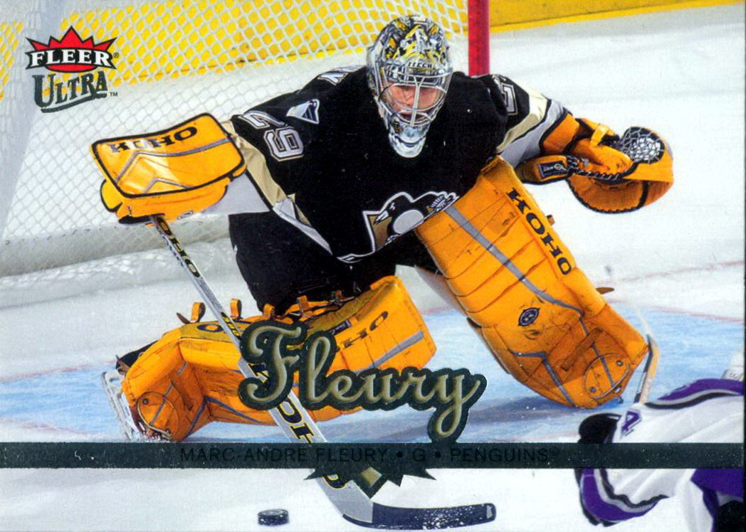 Marc-Andre Fleury and his infamous “Butter Pads” : r/penguins