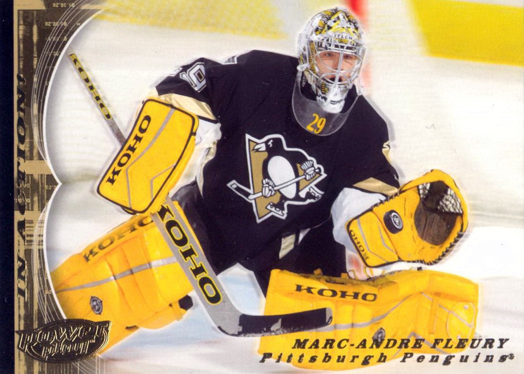 Marc-Andre Fleury and his infamous “Butter Pads” : r/penguins