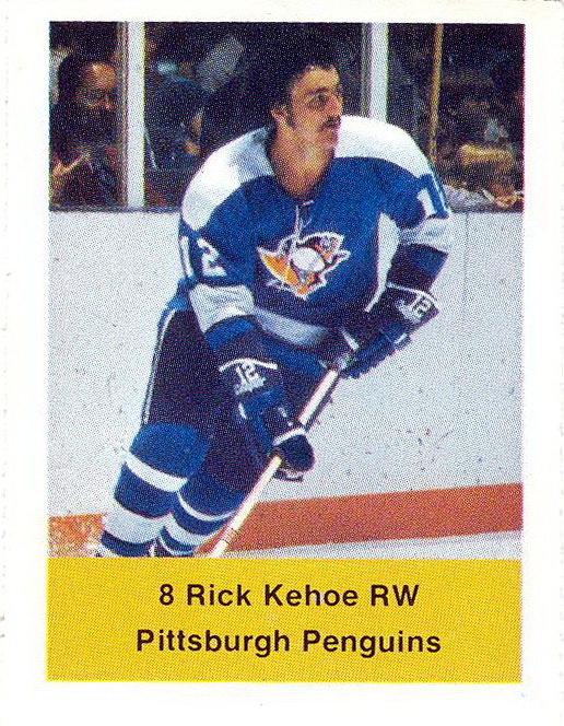 RICK KEHOE HAND SIGNED AUTOGRAPHED NHL HOCKEY CARD SPORTS MEMORABILIA  PENGUINS