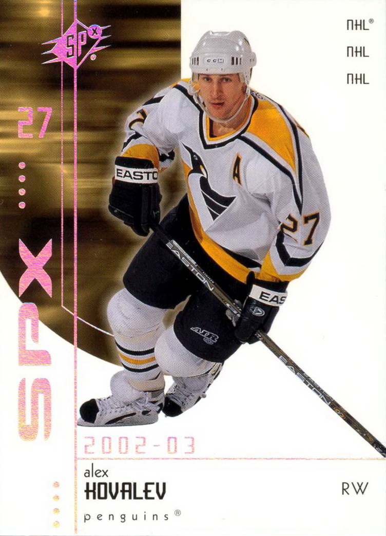 Sold at Auction: Pittsburgh Penguins Alexei Kovalev 2003 In The Game #10  signed trading card