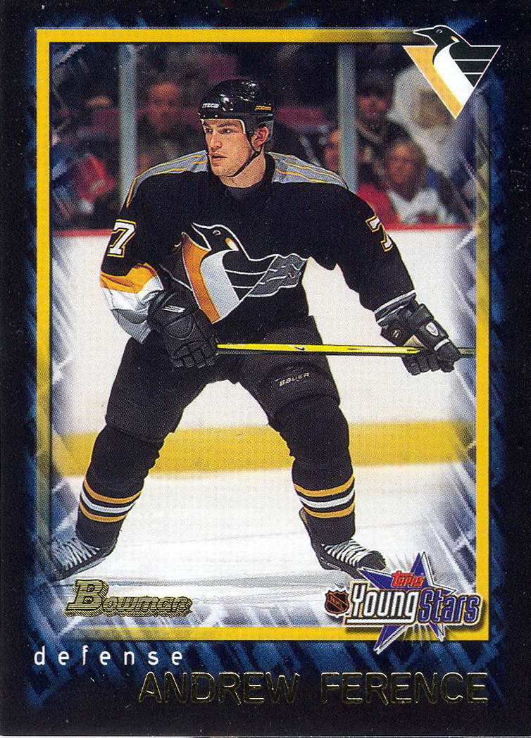  (CI) Andrew Ference Hockey Card 2002-03 Upper Deck