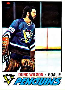 Dunc Wilson - Player's cards since 1976 - 1978 | penguins-hockey-cards.com