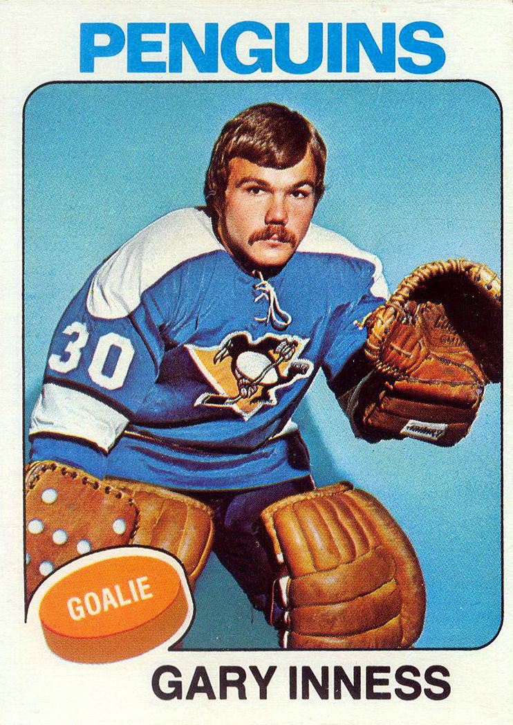 Gary Inness - Player's cards since 1975 - 1976 | penguins-hockey-cards.com