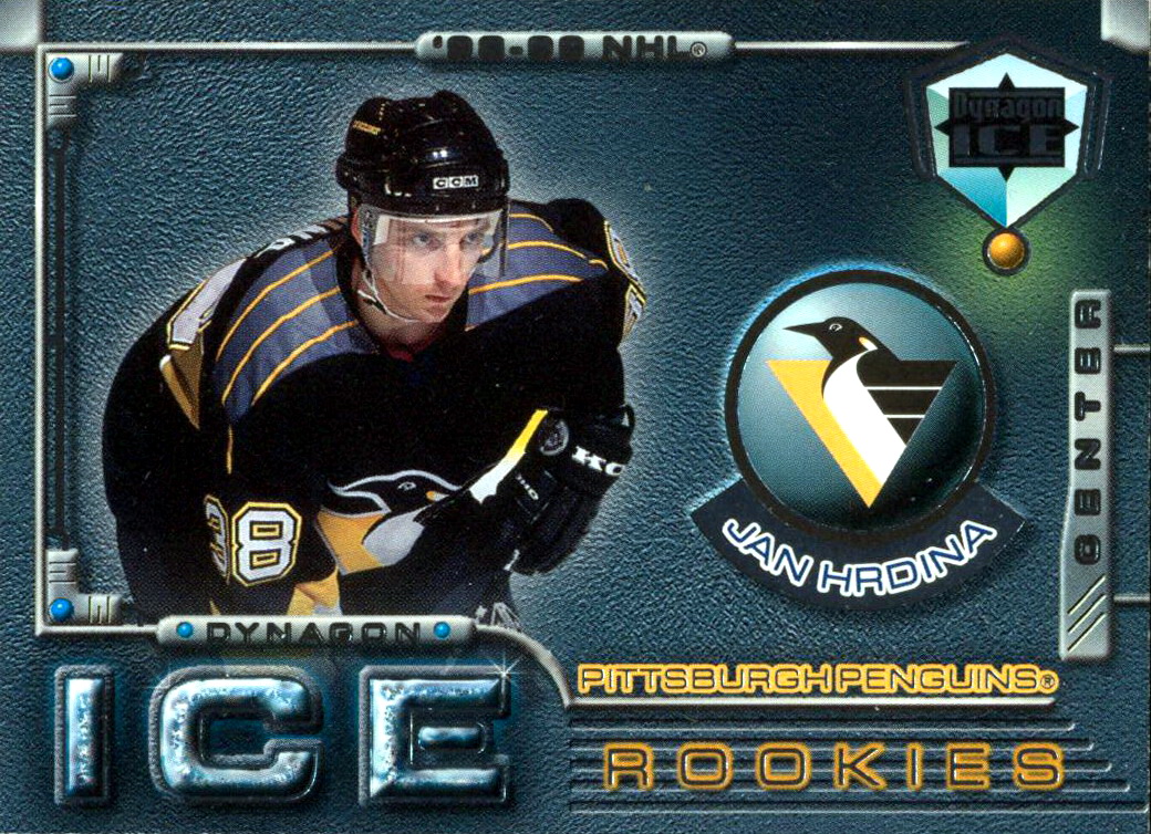 Hockey Card 1998-99 Pacific Dynagon Ice # 150 NM/MT Jan Hrdina RC 
