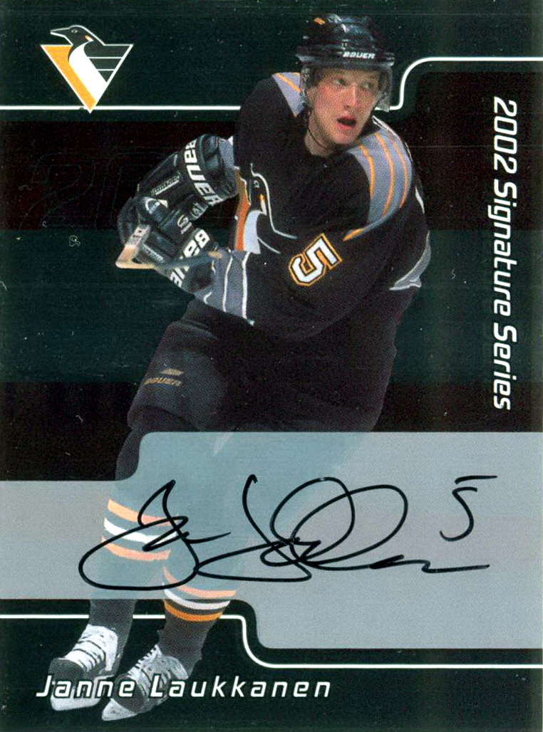 Janne Laukkanen autographed Hockey Card (Quebec Nordiques) 1994 Upper Deck  #251 - Autographed Hockey Cards at 's Sports Collectibles Store