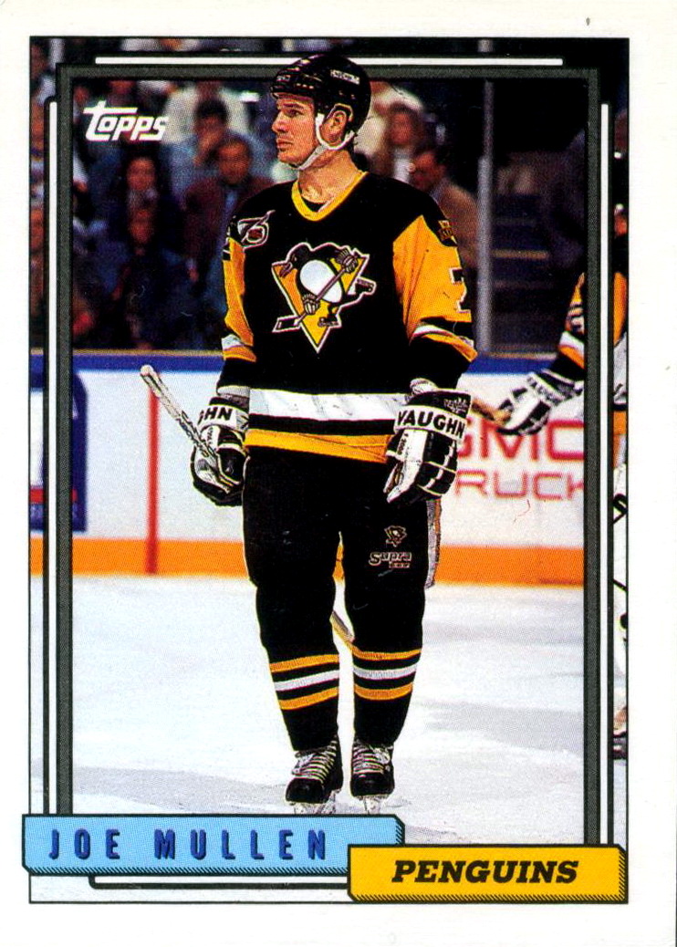  (CI) Joe Mullen Hockey Card 1990-91 Bowman (base) 97