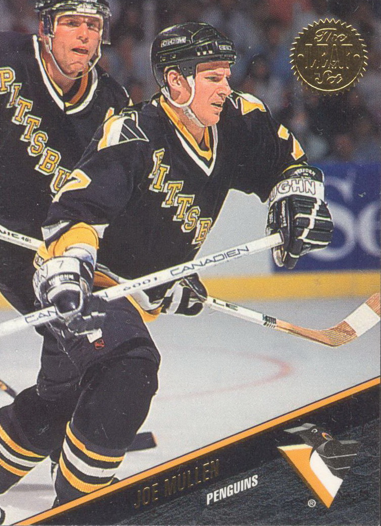 19 Joe Mullen - Pittsburgh Penguins - 1993-94 Stadium Club Hockey –  Isolated Cards