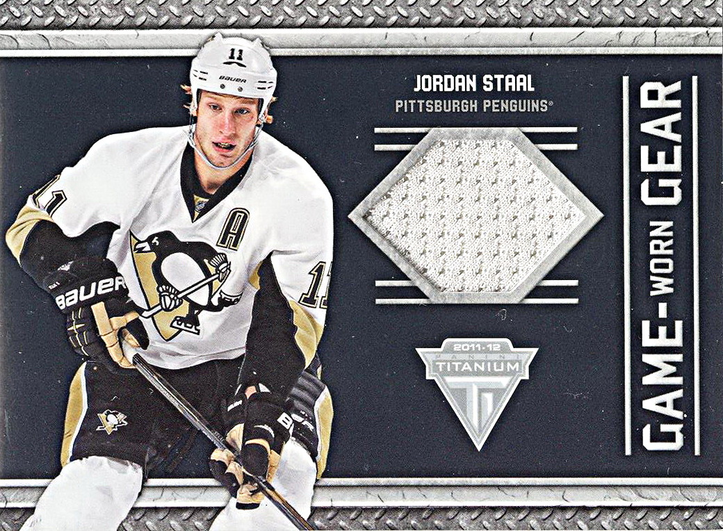 PITTSBURGH PENGUINS JORDAN STAAL HOCKEY JERSEY SIZE 48 ADULT WITH