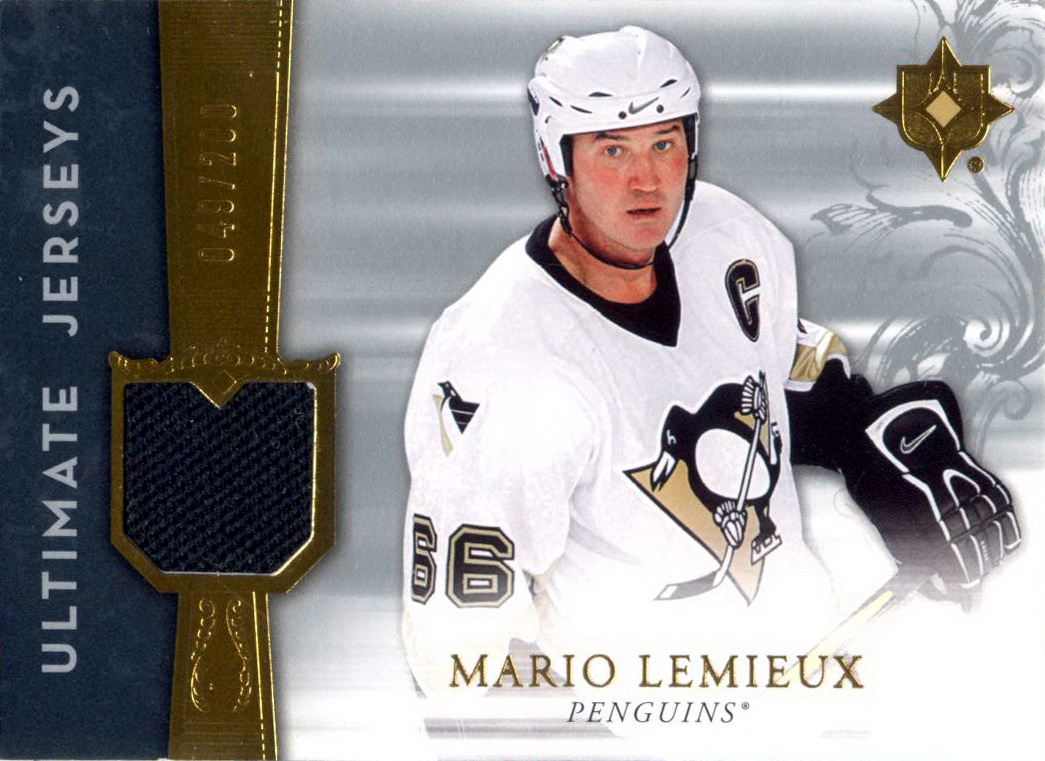 2021 Jersey Fusion Mario Lemieux Patch Card 1/1 – Great Moments