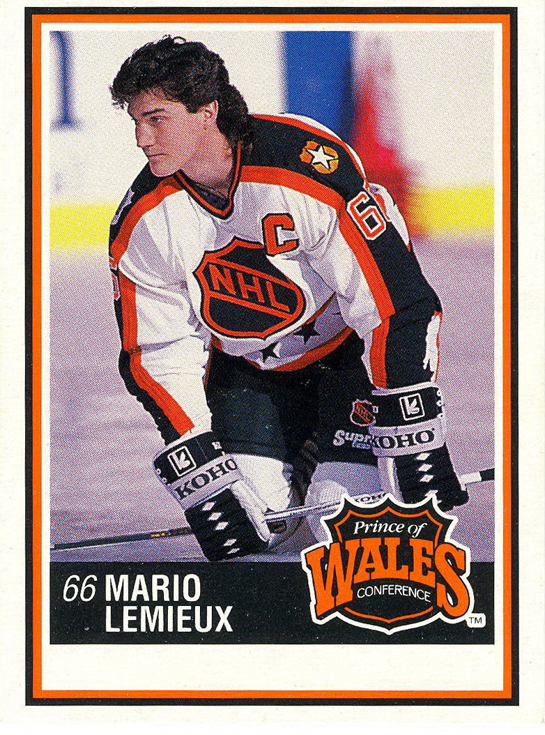 Mario Lemieux of the Wales Conference and the Pittsburgh Penguins