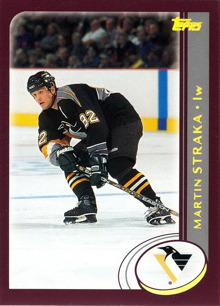 40 Martin Straka - Pittsburgh Penguins - 1993-94 Upper Deck Hockey –  Isolated Cards