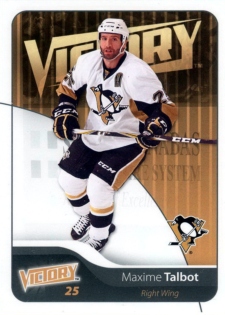 Maxime Talbot - Player's cards since 2004 - 2012