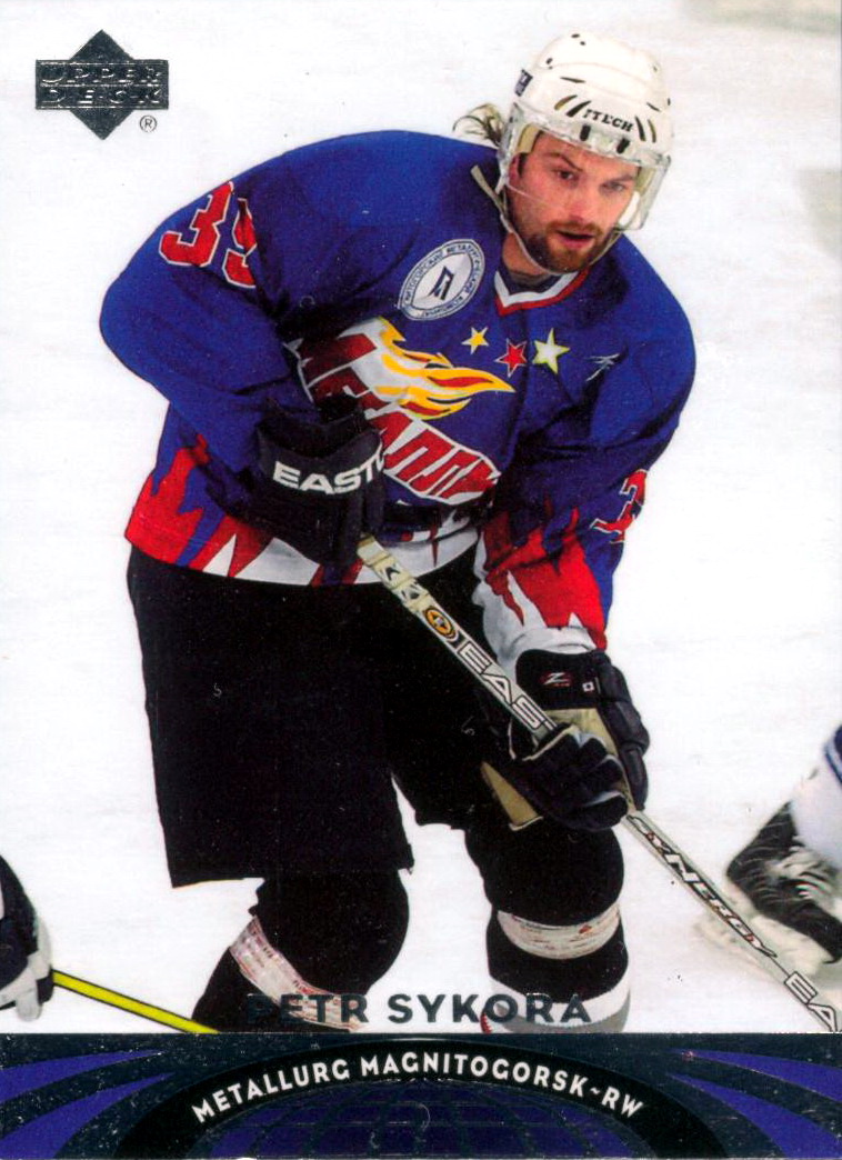 1 $ CARTE de téléphone télécartes USA Icehockey hockey sur glace Joueur Player Petr Sykora 
