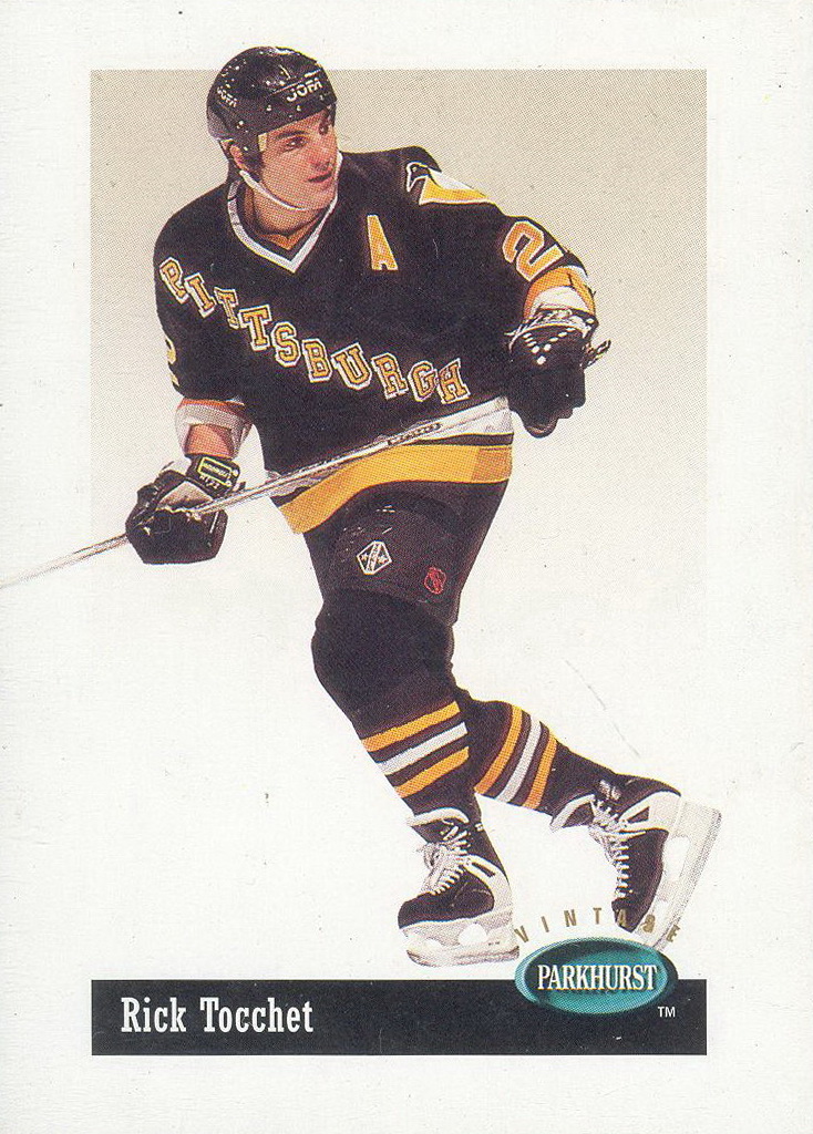  (CI) Rick Tocchet Hockey Card 1989-90 Kraft (base) 57